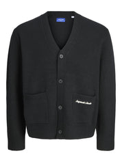 Cardigan - Black - Schwarz