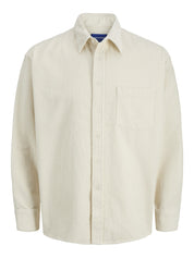Cordovershirt Relaxed Fit - Antique White - Creme