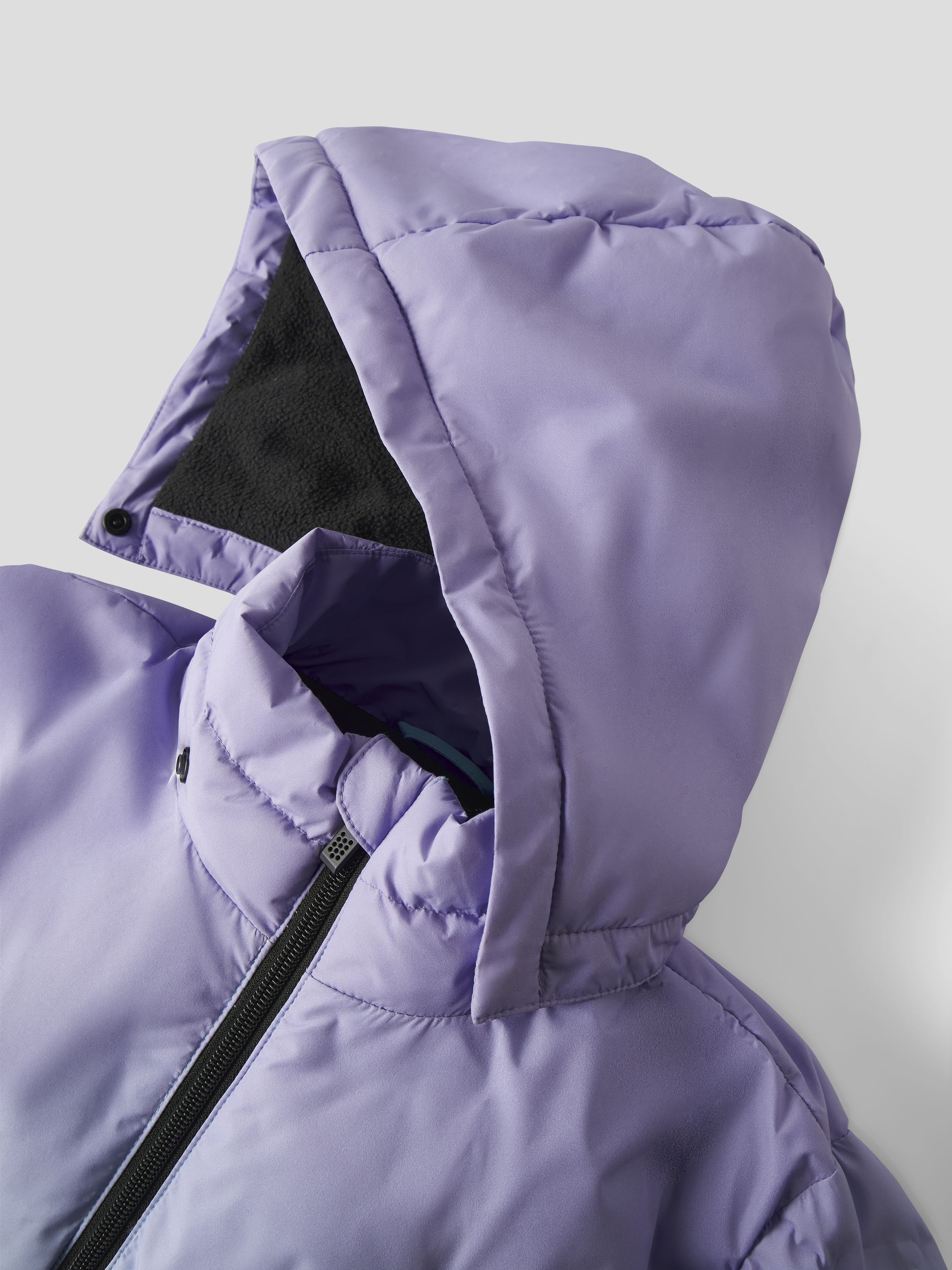 Winterjacke mit Farbverlauf - Sunlit Allium - Blau