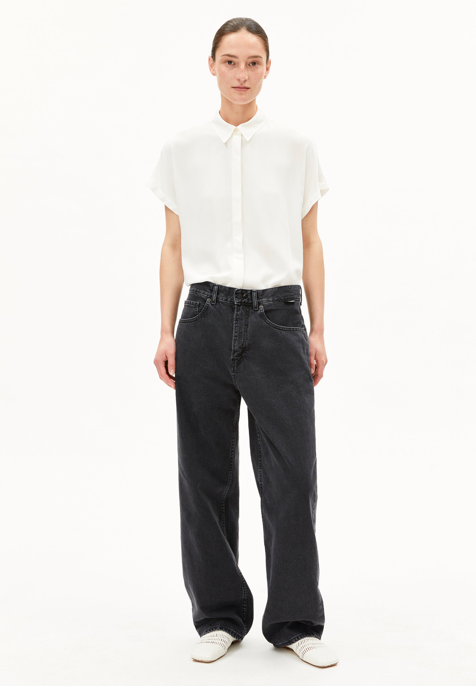 Bluse LARISAANA aus Viskose - 157-off white - Weiß