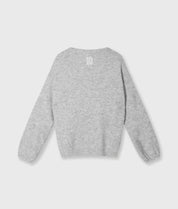 Sweater aus Woll-Mix - 4001-light grey melee - Grau