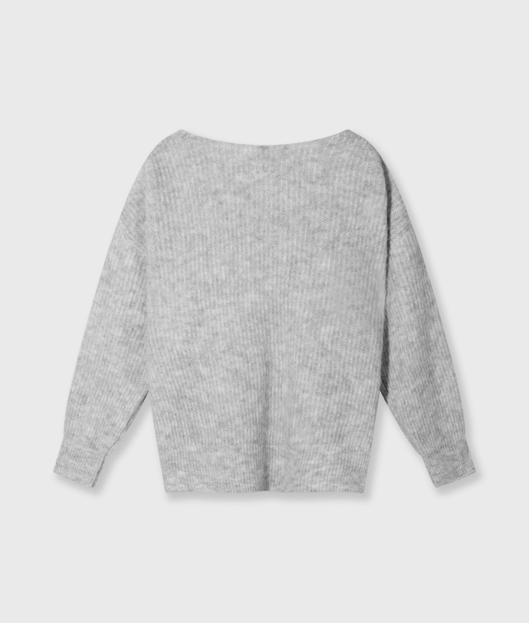 Strickpullover aus Woll-Mix - 4001-light grey melee - Grau