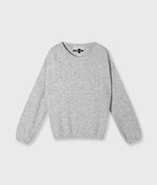 Sweater aus Woll-Mix - 4001-light grey melee - Grau