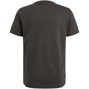 T-Shirt aus Baumwolle - 9140-Obsidian - Grau
