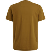T-Shirt aus Baumwolle - 8187-Golden Brown - Braun