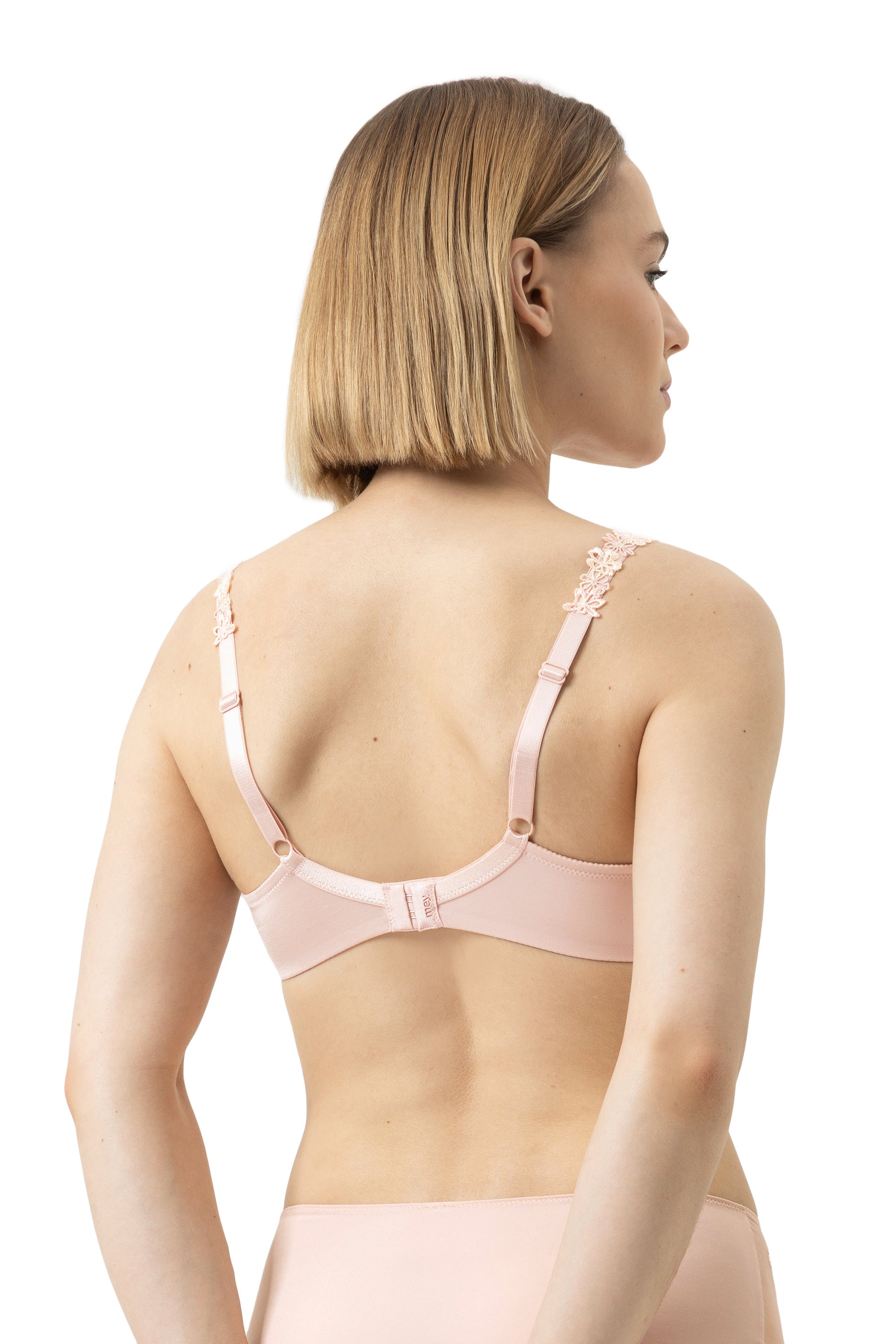 Spacer-BH mit Spitzendetails - 38-blossom - Rosa