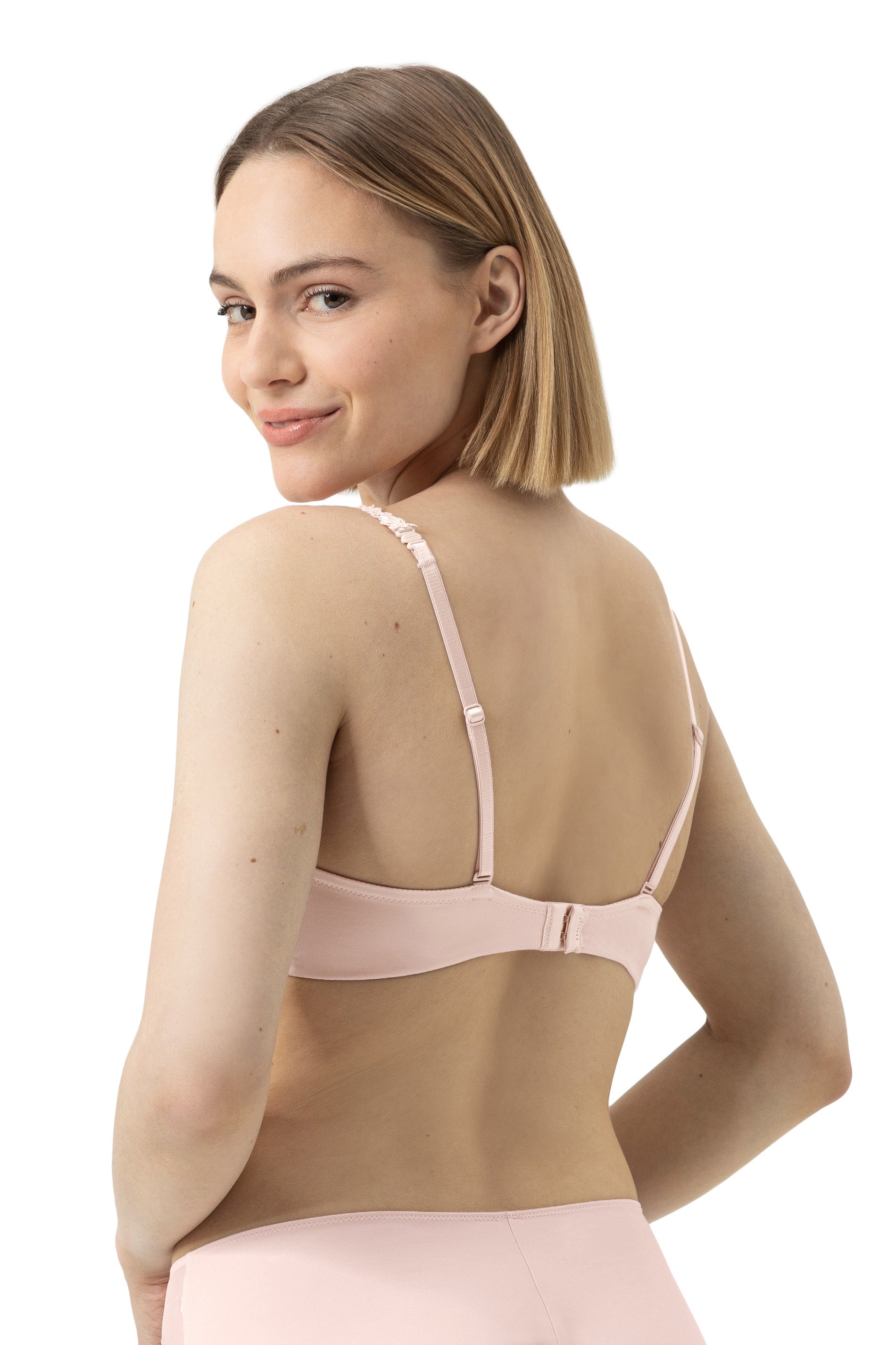 Spacer-BH mit Spitzendetails - 38-blossom - Rosa