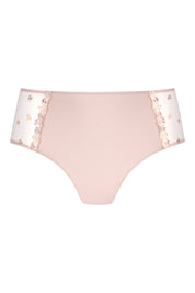 Pants mit Stickereien - 38-blossom - Beige