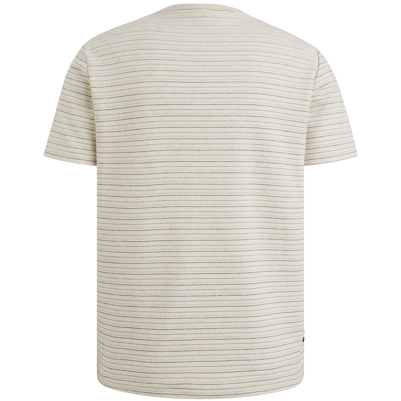 T-Shirt gestreift - 7013-Bone White - Beige