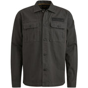 Overshirt aus Baumwolle - 9140-Obsidian - Grau