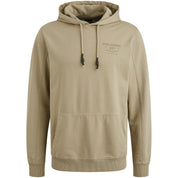 Sweathoodie aus Baumwolle - 6391-Silver Sage - Beige