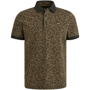 Poloshirt aus Baumwolle - 9140-Obsidian - Braun