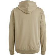 Sweathoodie aus Baumwolle - 6391-Silver Sage - Beige