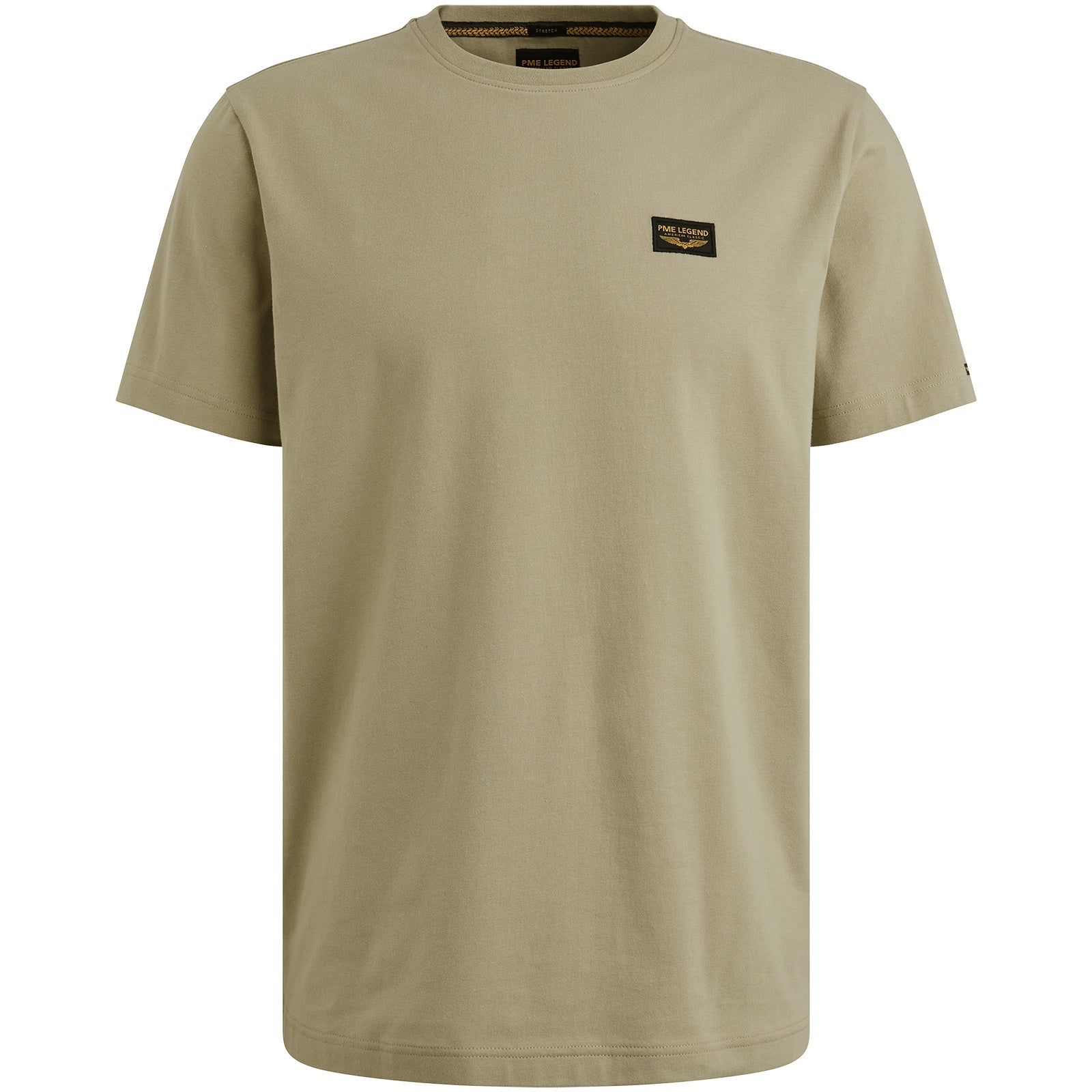 T-Shirt aus Baumwolle - 6391-Silver Sage - Khaki