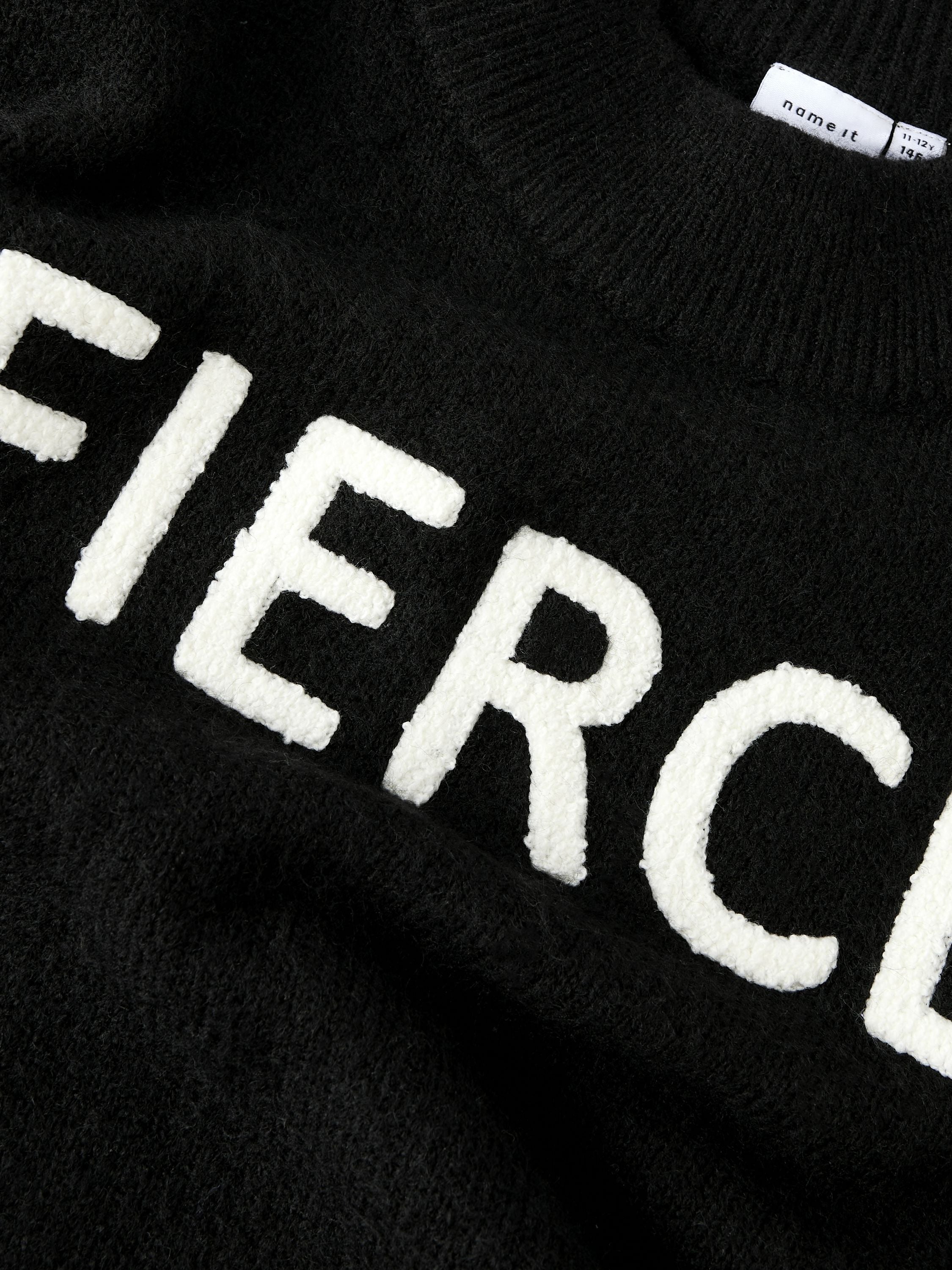 Strickpullover FODESSA - Black - Schwarz