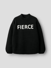 Strickpullover FODESSA - Black - Schwarz