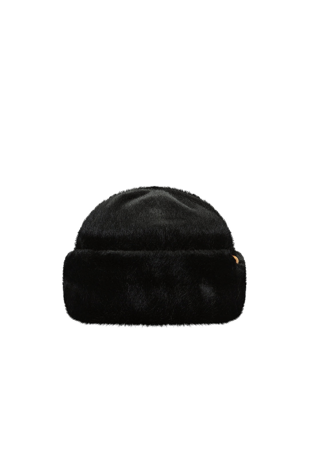 Mütze aus Kunstpelz - black - Schwarz
