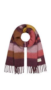 Schal 200x30 cm - aubergine - Violett