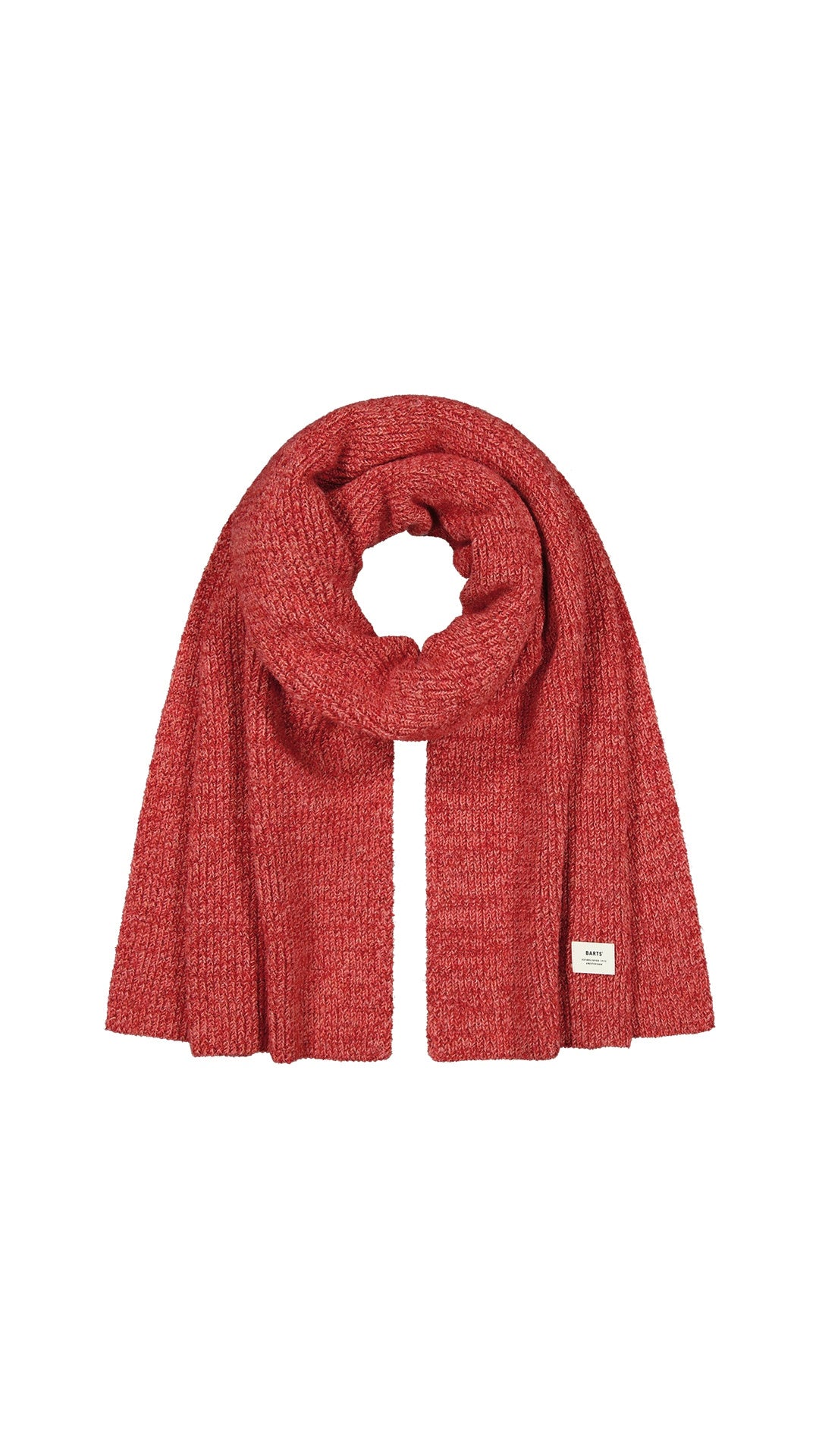 Strickschal OWLET - red - Rot