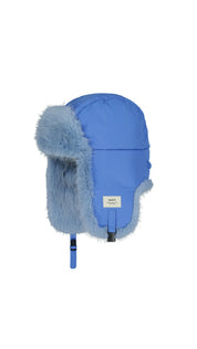 Bombermütze HAWKA - blue - Blau