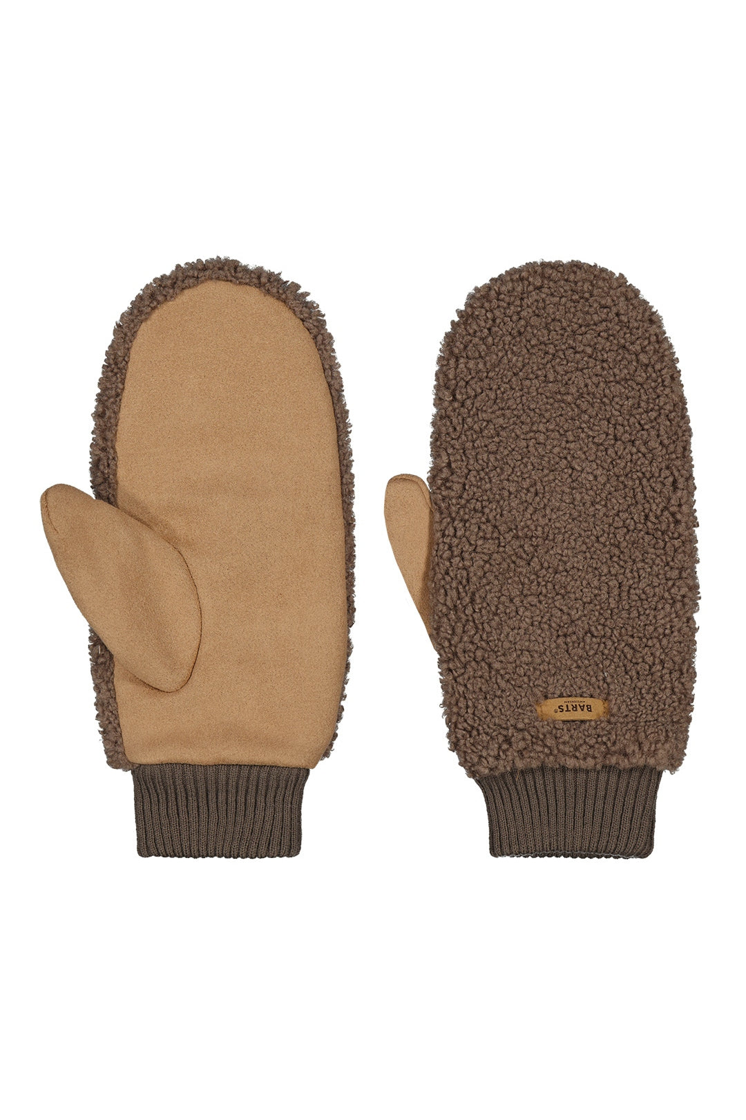Teddy-Fausthandschuhe - brown - Braun