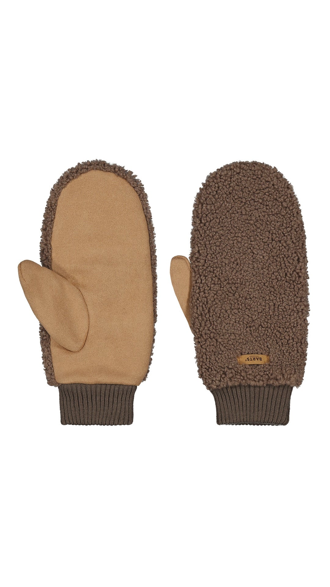 Teddy-Fausthandschuhe - brown - Braun