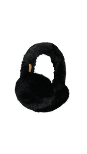 Ohrenwärmer BIG FUR - black - Schwarz