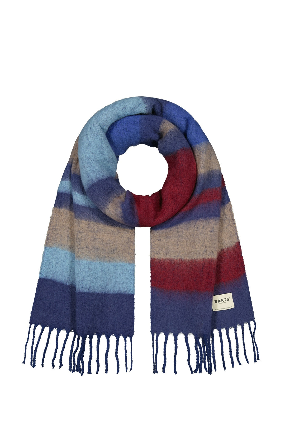 Schal 200x30 cm - navy - Blau