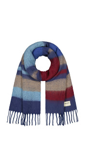 Schal 200x30 cm - navy - Blau