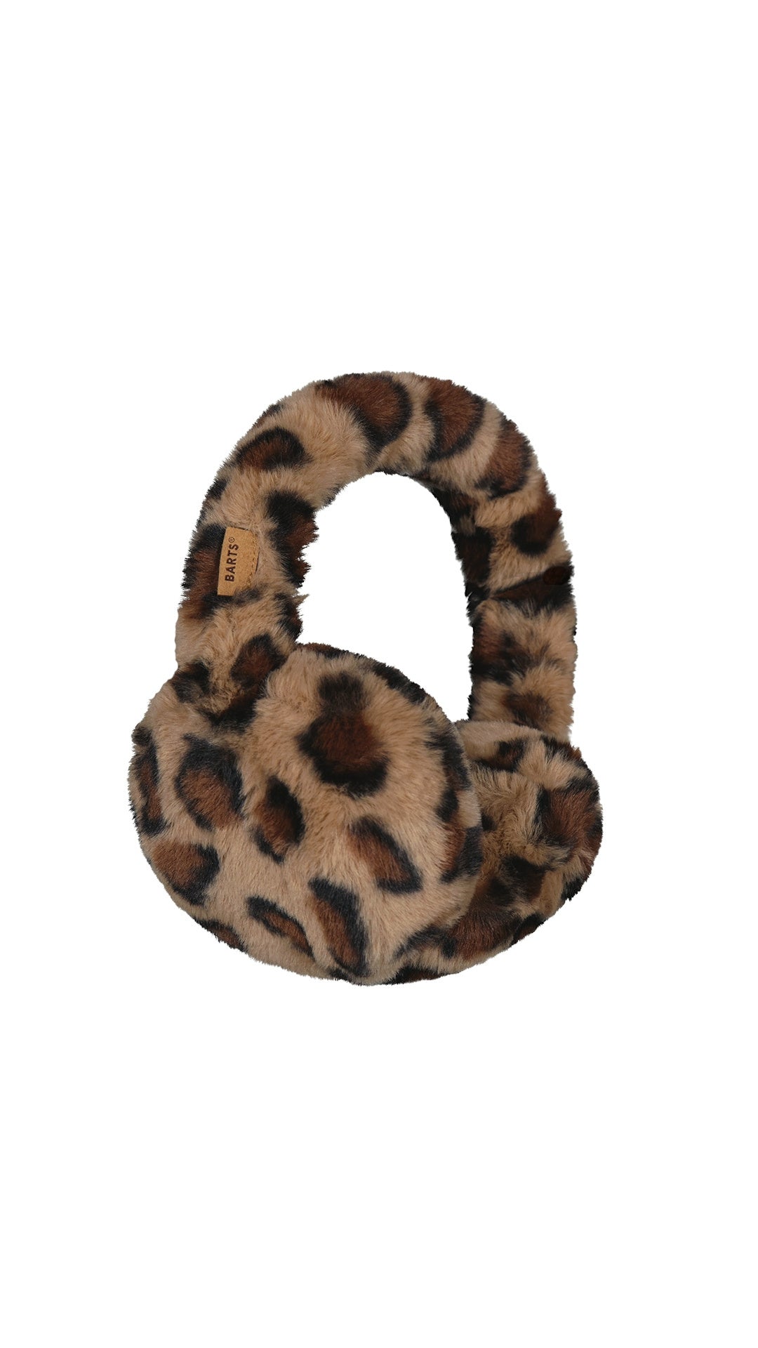 Ohrenwärmer BIG FUR - print brown - Beige