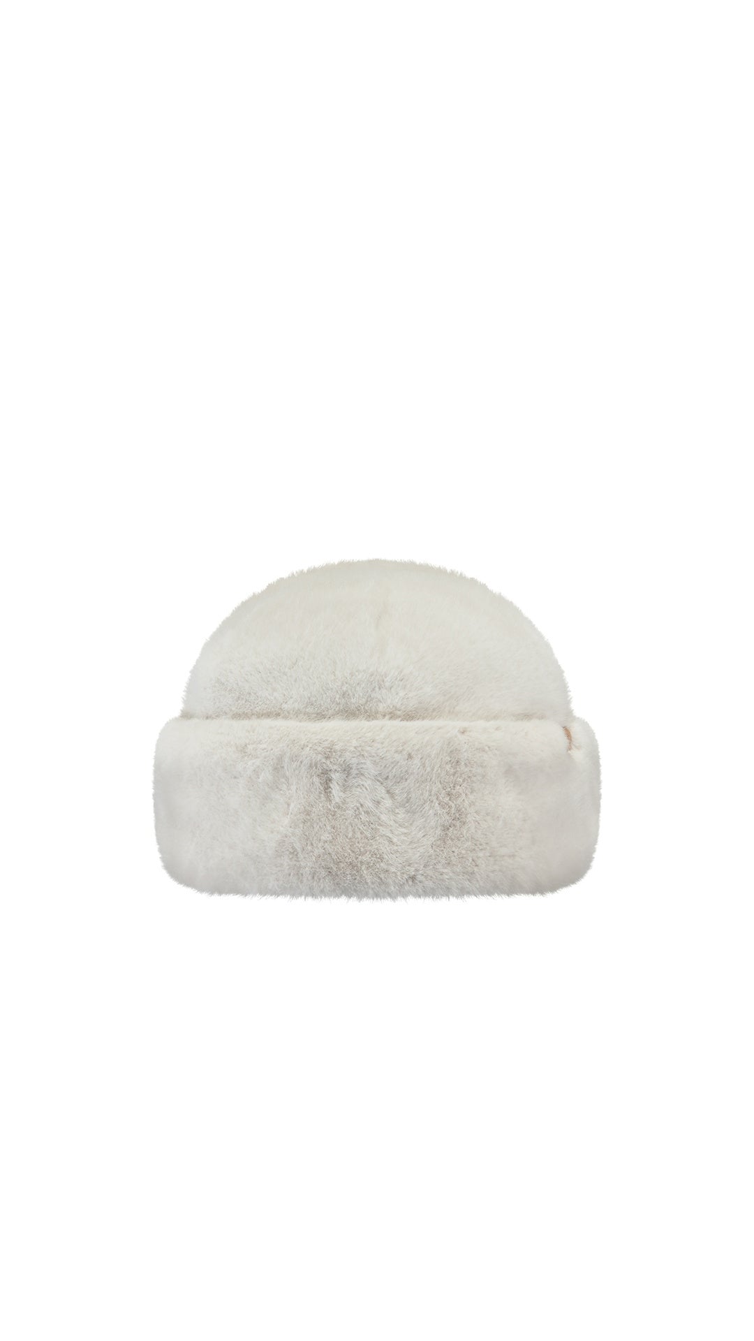 Mütze aus Kunstpelz - cream - Creme