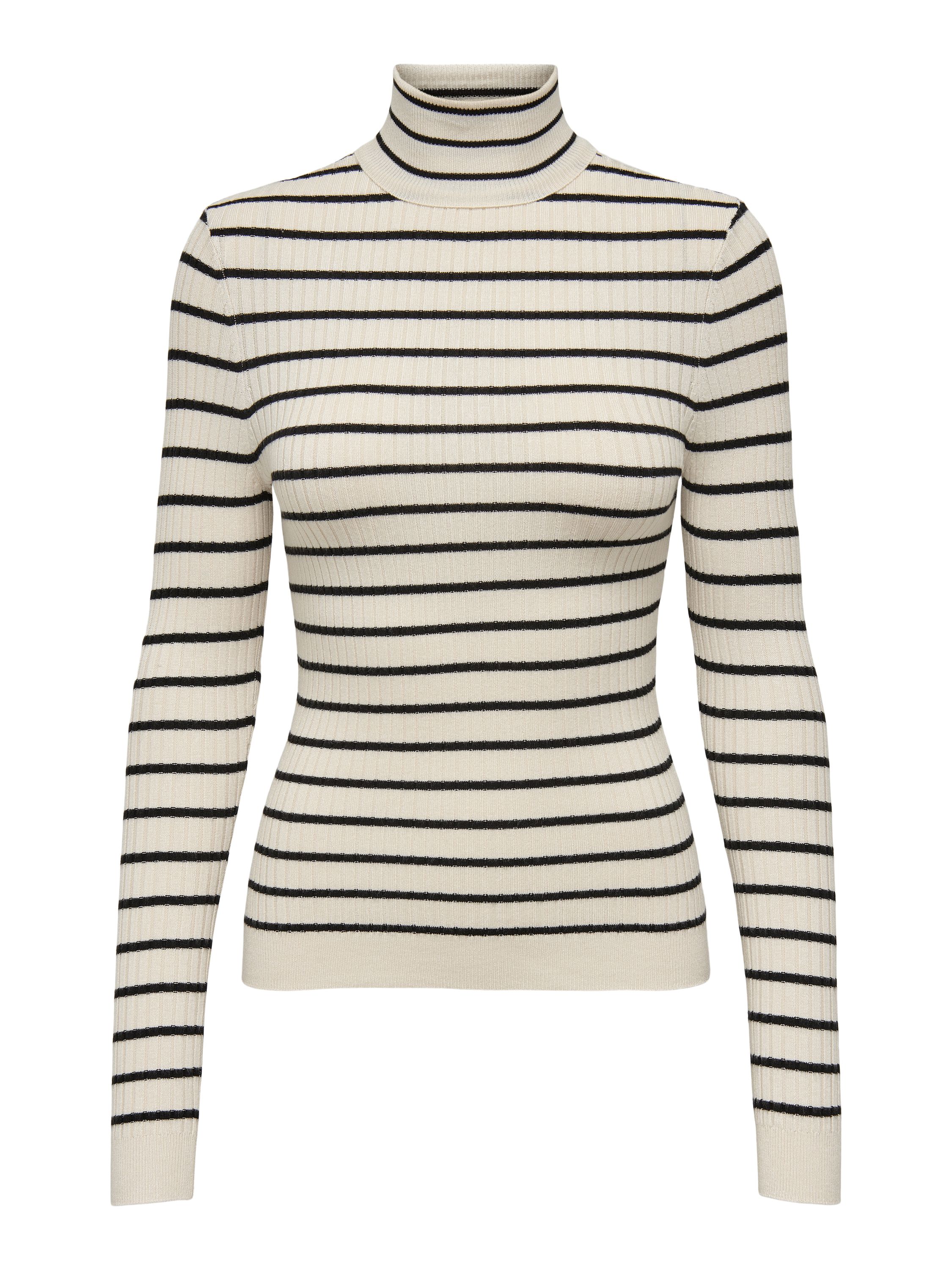 Black Small Stri - Weiß