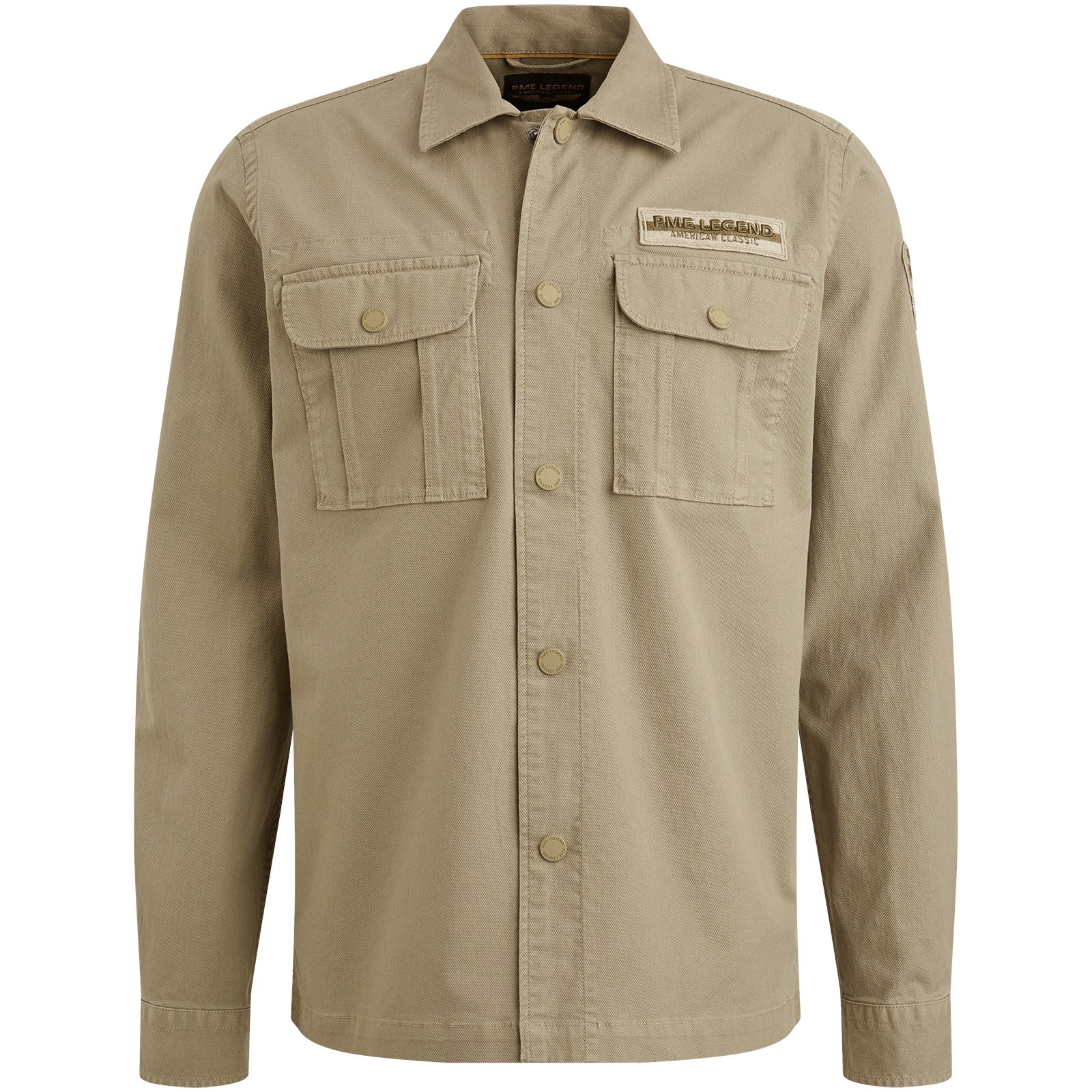 Overshirt aus Baumwolle - 6391-Silver Sage - Khaki