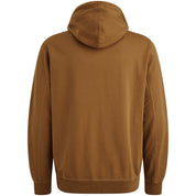 Sweathoodie aus Baumwolle - 8187-Golden Brown - Braun