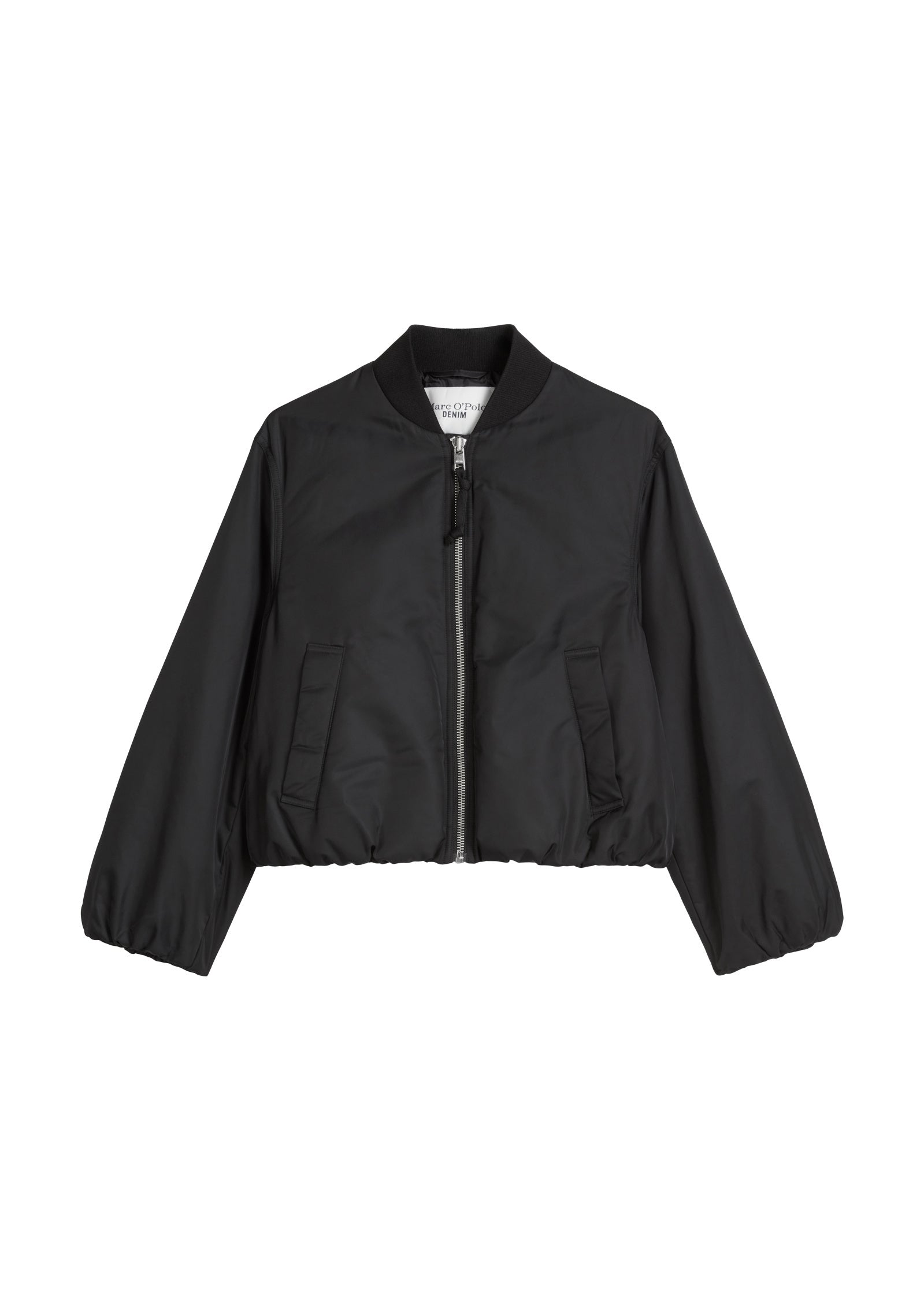 Bomberjacke Relaxed Fit - 0001-Black - Schwarz