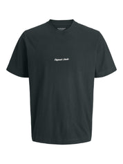 T-Shirt aus Baumwolle - Forest River - Grün