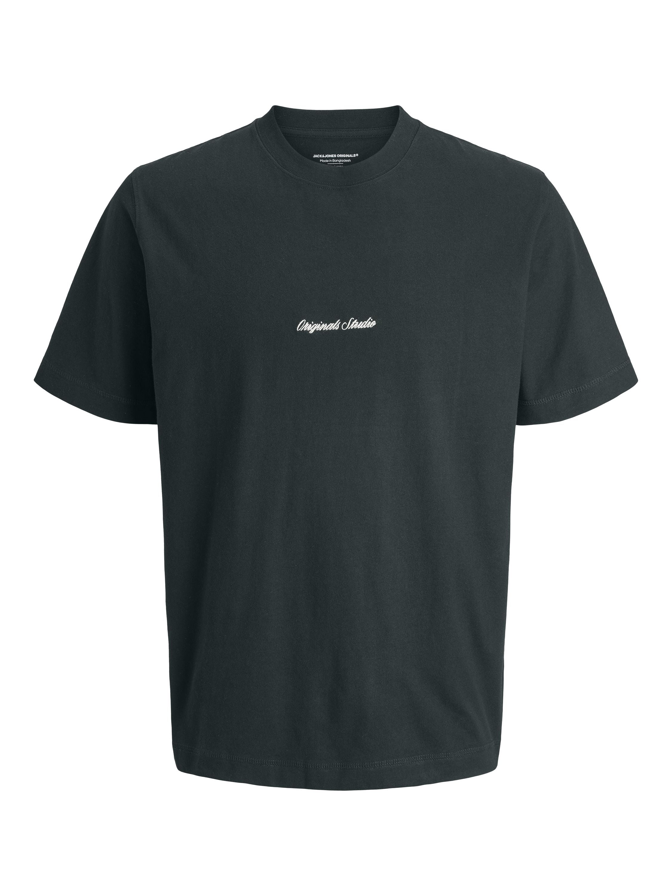 T-Shirt aus Baumwolle - Forest River - Grün
