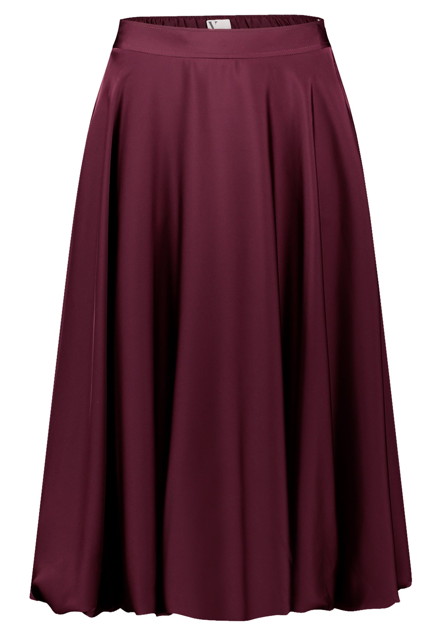 Ballonrock Midi - 4715-Deep Dahlia - Rot