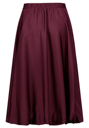 Ballonrock Midi - 4715-Deep Dahlia - Rot