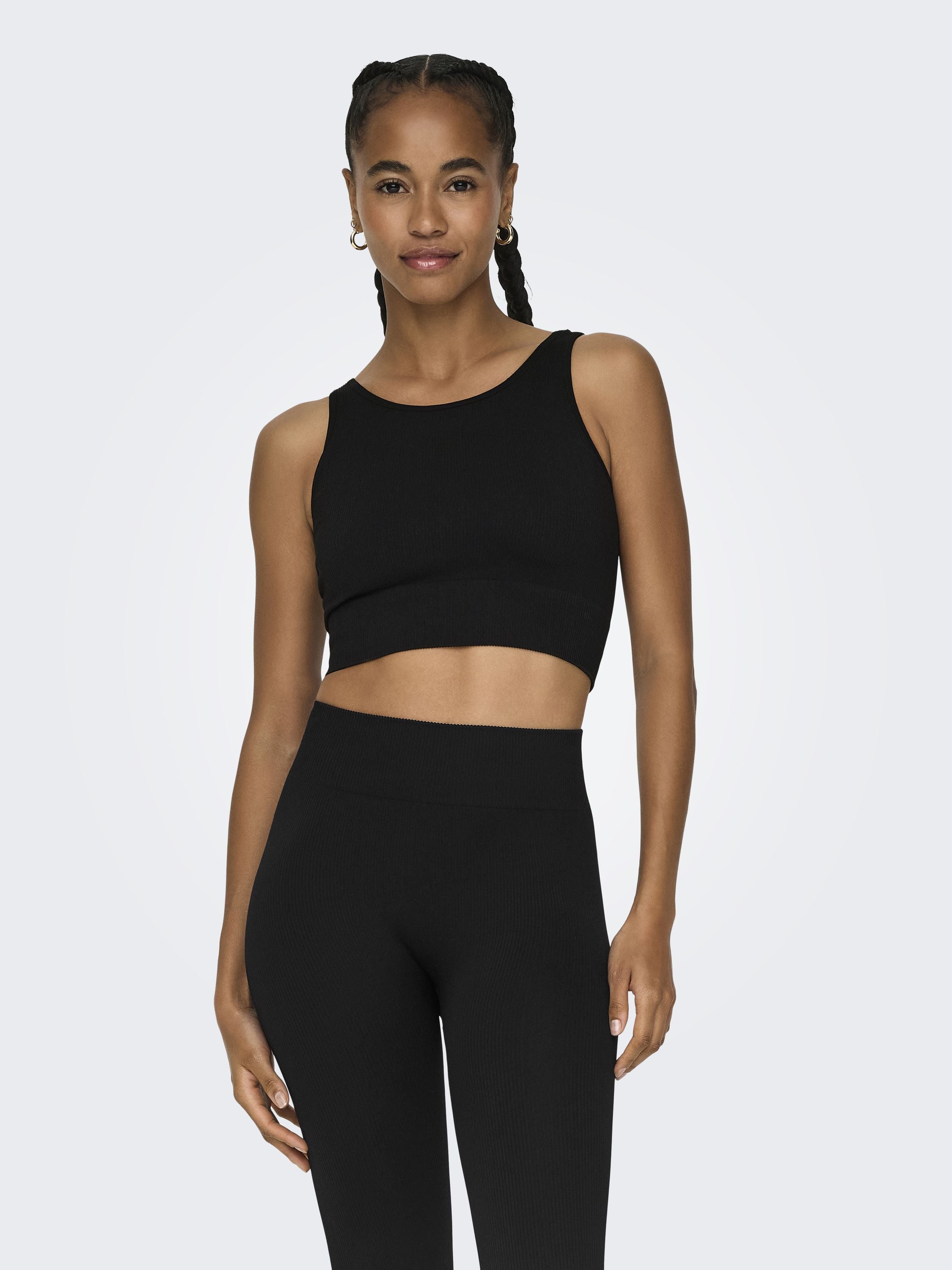 Top ONPJAIA cropped - Black - Schwarz
