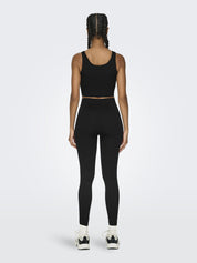 Top ONPJAIA cropped - Black - Schwarz