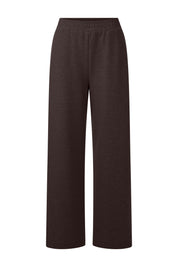 Jogger Wide Leg - 285-dark chocolate - Braun