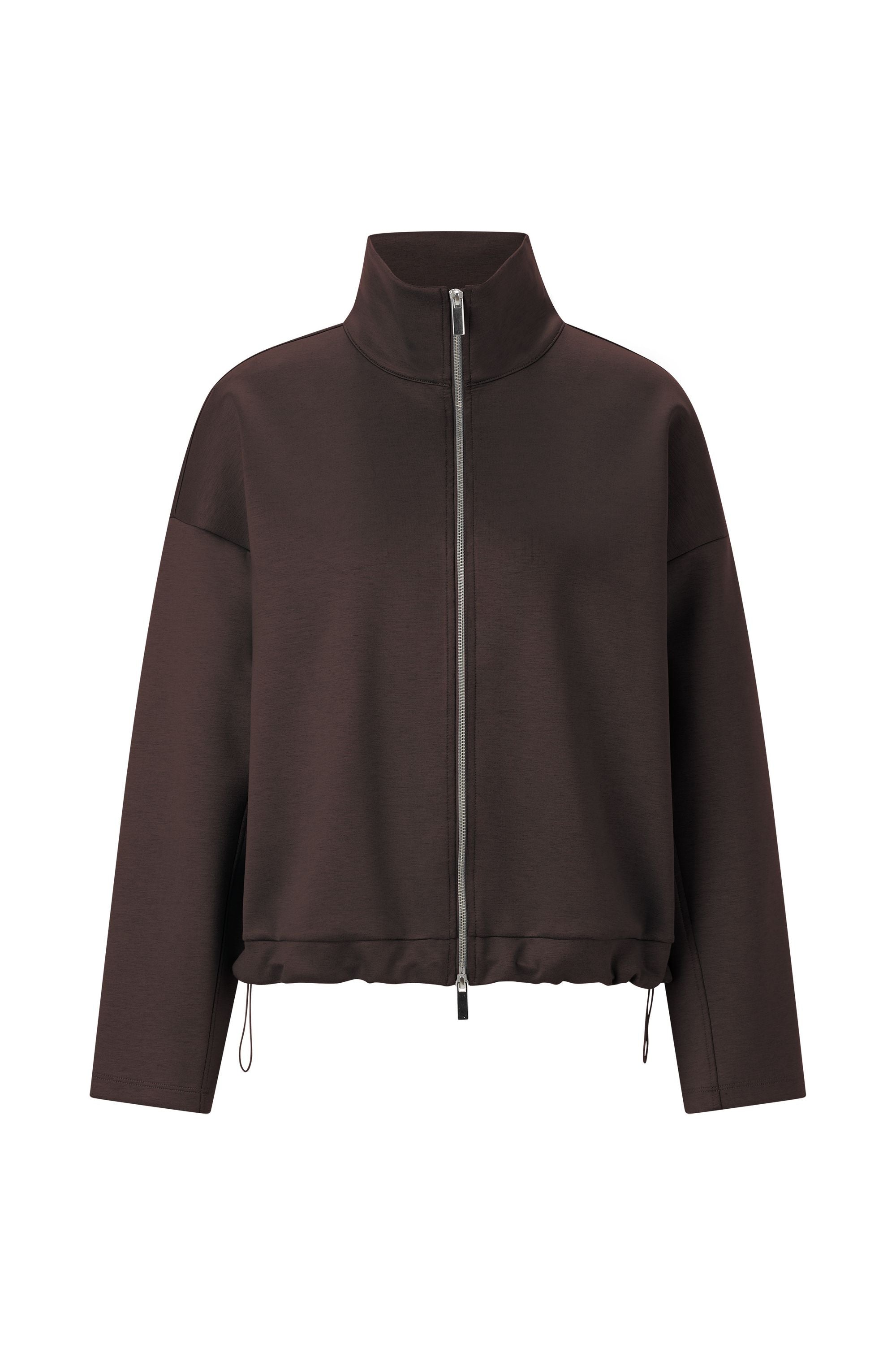 Sweatjacke - 285-dark chocolate - Braun
