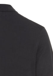 Leichtes Strick-Polo aus reiner Baumwolle - 48-Dark Navy - Blau