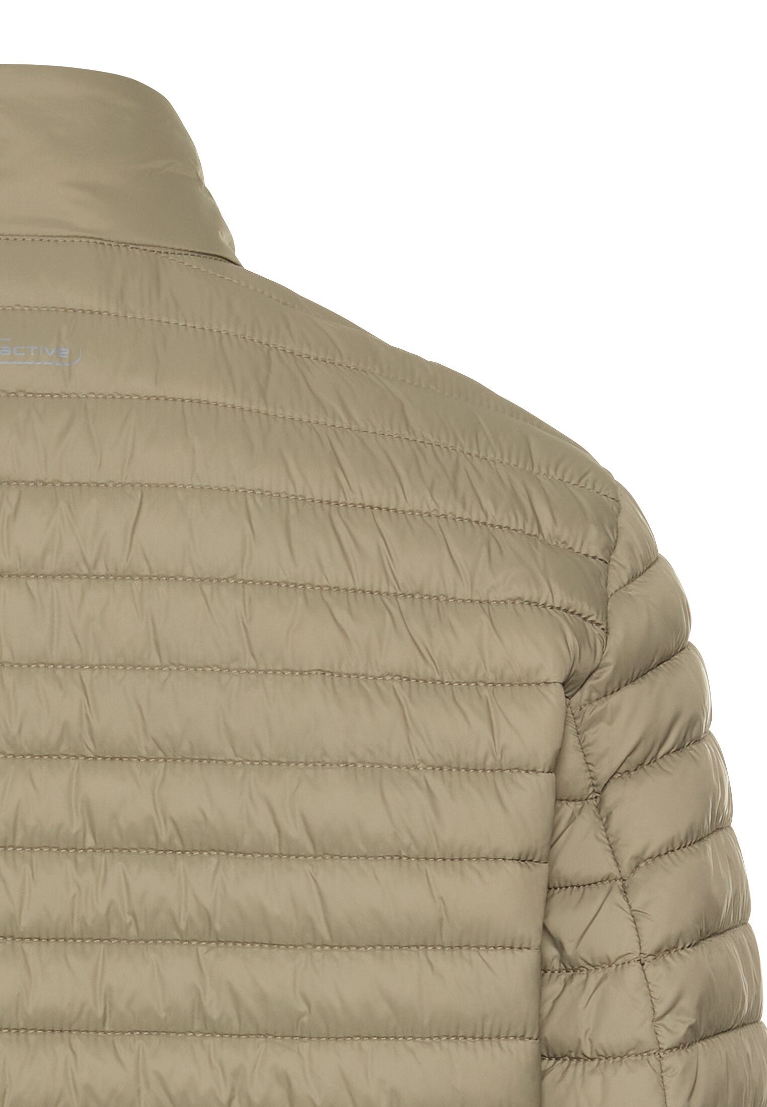 Steppjacke mit Stehkragen - 31-Khaki - Khaki