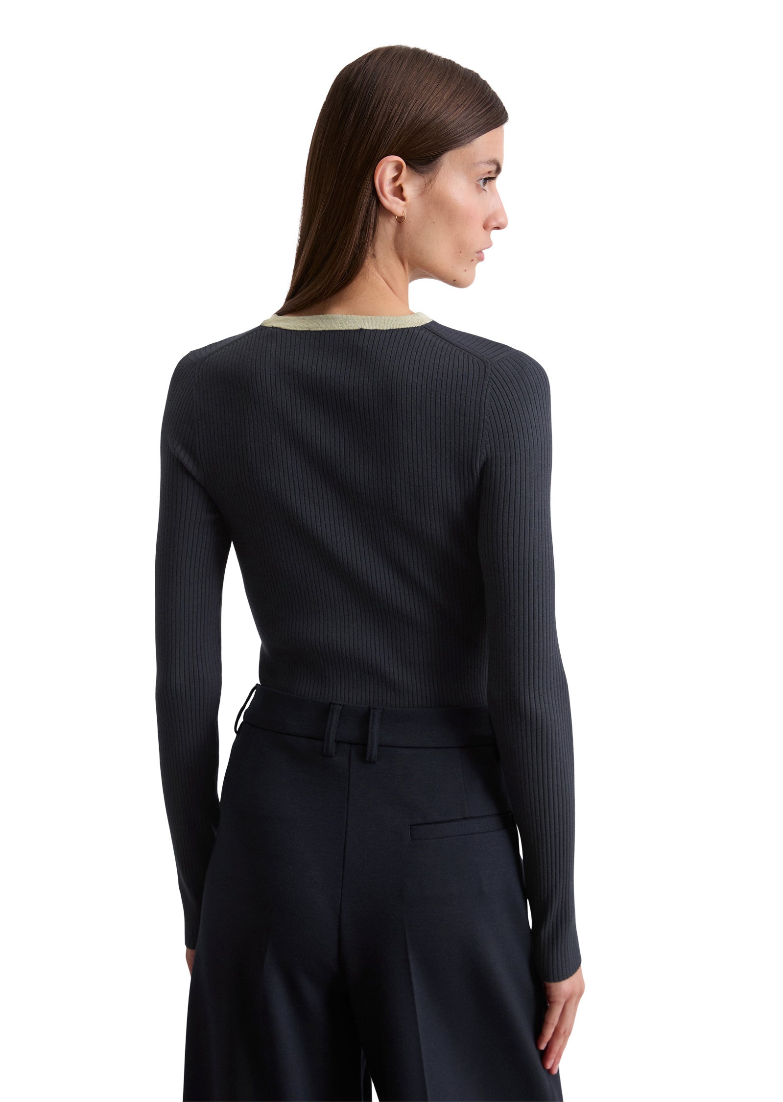 Langarmshirt DFB aus Viskosemix - 888-deep night blue - Blau