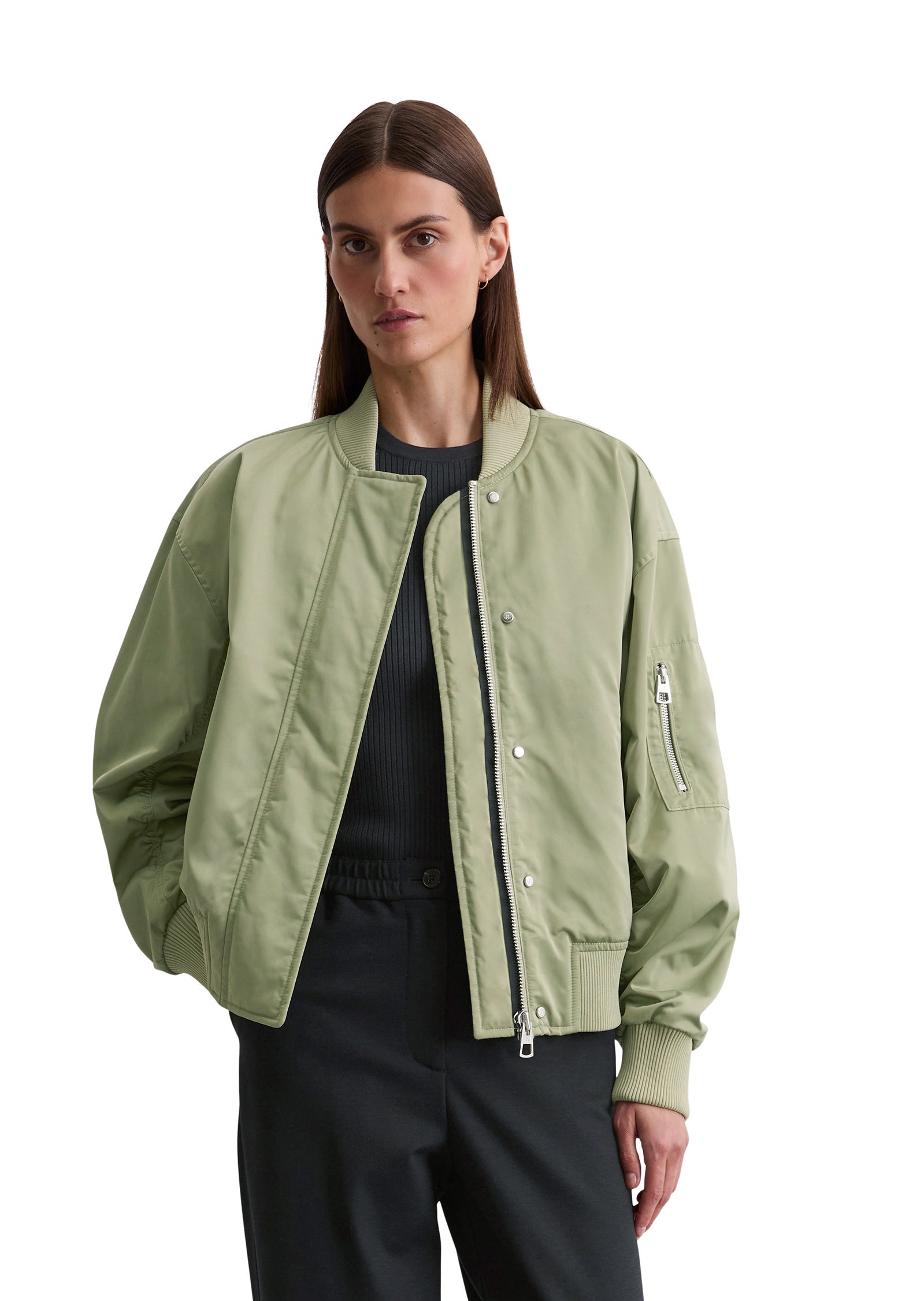 Bomberjacke DFB TRAVEL COLLECTION - 420-smooth sage - Grün