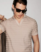 Bomberjacke RONAN mit Bündchenkragen - 242 - Braun