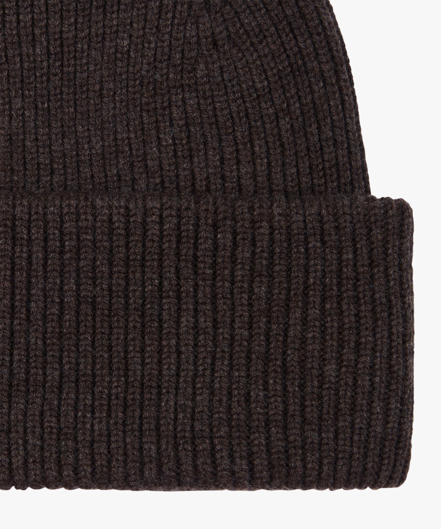 Beanie aus Woll-Mix - H2 - Braun