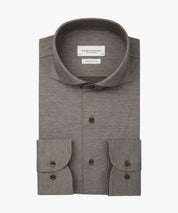 Hemd Slim Fit - H - Braun
